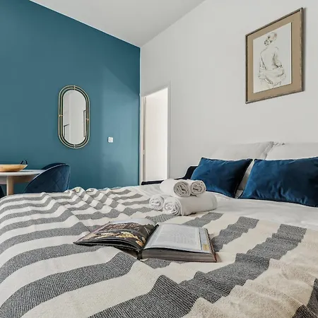 Апартаменты Bnbnova - 1br - Le Marais - Quartier Montorgueil